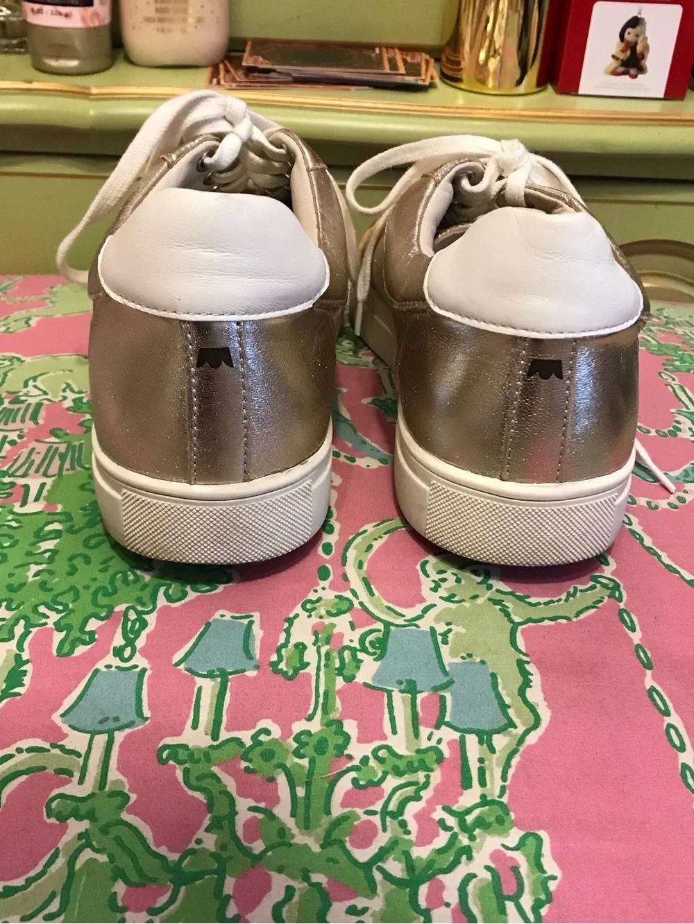 Birdies The Cardinal gold Mica color shoes size 10